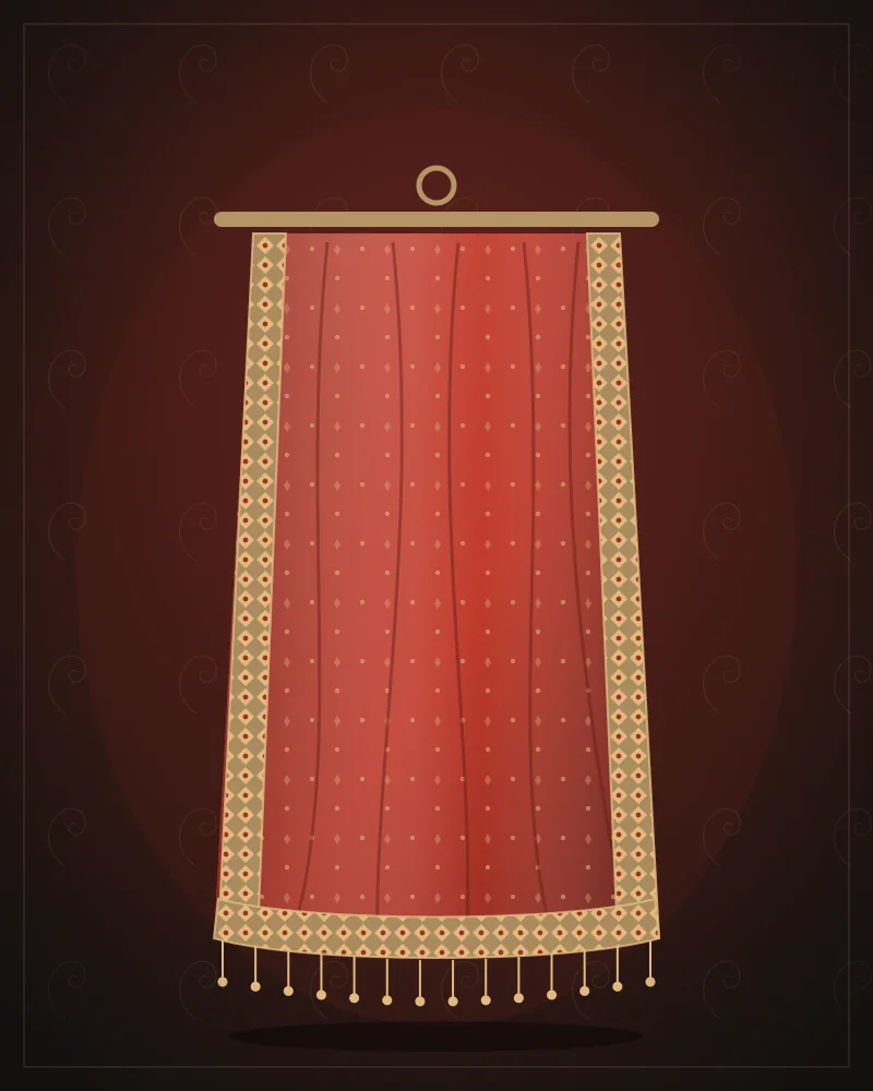 Hand Phulkari Dupatta — Multicolour